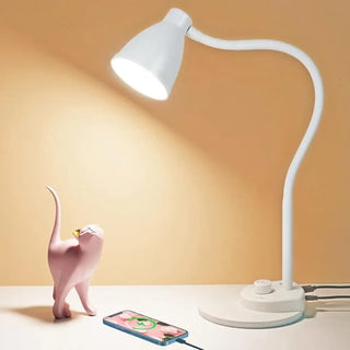 TRICO Flexible Arm Adjustable Table Lamp – Modern Designer Task Light