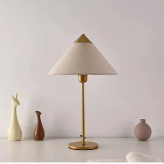 RINE Modern Gold Bedside Lamp – Chic Elegant Decorative Design