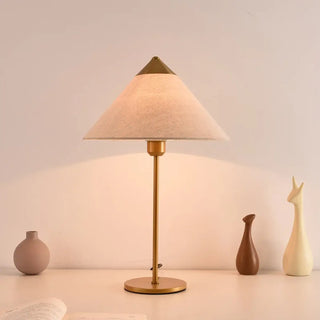 RINE Modern Gold Bedside Lamp – Chic Elegant Decorative Design