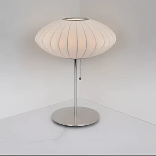Wabi-Sabi Pumpkin LED Floor Lamp – Japanese Fabric Decorative Lighting