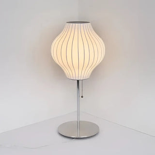 Wabi-Sabi Pumpkin LED Floor Lamp – Japanese Fabric Decorative Lighting