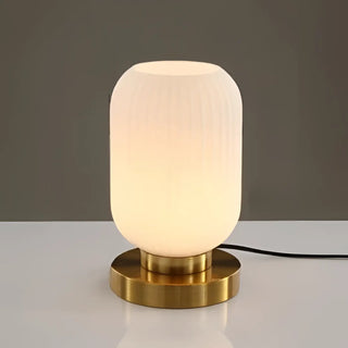 VETY Glass Table Lamp – Golden Base Refined Elegant Design