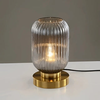 VETY Glass Table Lamp – Golden Base Refined Elegant Design