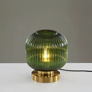 VETY Glass Table Lamp – Golden Base Refined Elegant Design
