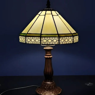 EURUKA Vintage Retro Lamp - antique finish detail