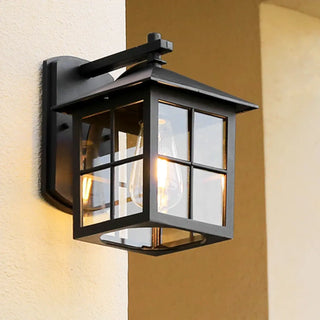 TAGE Vintage Outdoor Lantern Wall Light – Classic Retro Exterior Lamp