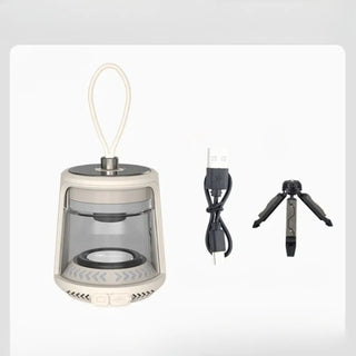 VAGO Modern Lantern Outdoor Lamp – Portable LED Contemporary Soft Light