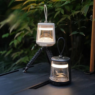 VAGO Portable LED Modern Lantern – Soft-Light Contemporary Outdoor Lamp