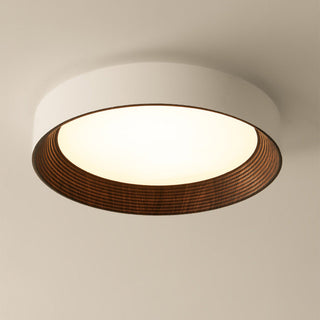 Flat panel metal ceiling lamp, modern energy efficient LED