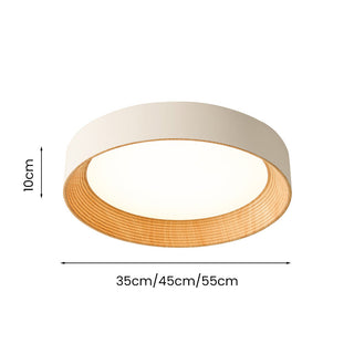 Modern Metal Ceiling Light - Flat Panel LED Fixture | Energy Efficient Lighting