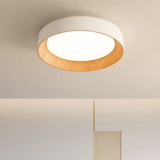 Modern flat LED panel ceiling fixture, metal energy efficient