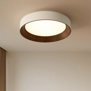 Flat panel LED ceiling fixture, modern metal energy efficient