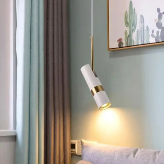 Contemporary long pendant lamp, modern ceiling hanging light fixture