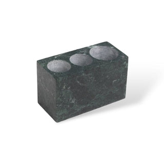 green marble luxury bathroom set soap dispenser toothbrush holder top view