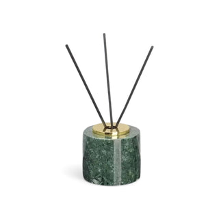 Ensemble de salle de bain en marbre vert – Kit d'accessoires de luxe avec distributeur de savon et porte-brosse à dents