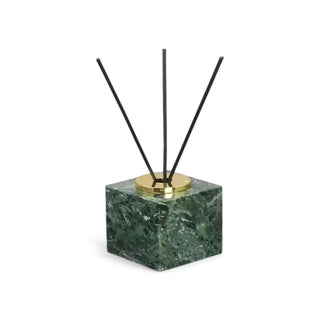 Ensemble de salle de bain en marbre vert – Kit d'accessoires de luxe avec distributeur de savon et porte-brosse à dents