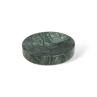 Ensemble de salle de bain en marbre vert – Kit d'accessoires de luxe avec distributeur de savon et porte-brosse à dents