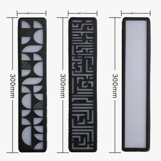 Contemporary Wall Light – Weather Resistant Outdoor LED Lighting Fixture