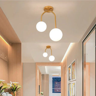 SOLIA Chic Minimalist Modern Ceiling Light – Contemporary Designer Fixture