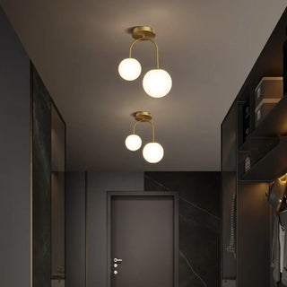 SOLIA Designer Ceiling Light – Chic Minimalist Modern Room Setting