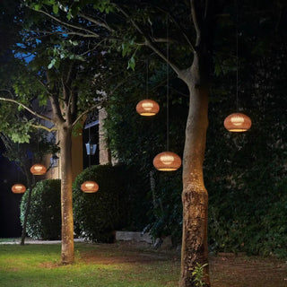 OTENA Boho Natural Outdoor Lamp – Rattan Woven Elegant Exterior Wall Light