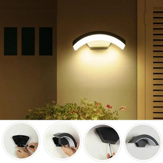 WATERPROOF All-Weather LED Outdoor Light – IP-Rated Exterior Lamp Design