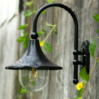 IND Vintage Industrial Exterior Lamp – Retro Outdoor Wall Sconce