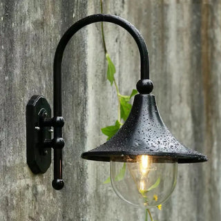IND Industrial Vintage Exterior Sconce – Retro Outdoor Wall Light