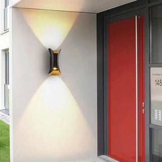 Italian exterior wall lamp detail — premium European outdoor sconce