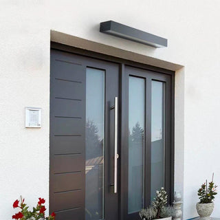 Modern LED Wall Light – Waterproof Outdoor Wall Light with Warm Ambient Lighting