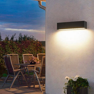 Modern LED Wall Light – Waterproof Outdoor Wall Light with Warm Ambient Lighting
