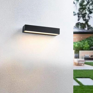 Modern LED Wall Light – Waterproof Outdoor Wall Light with Warm Ambient Lighting