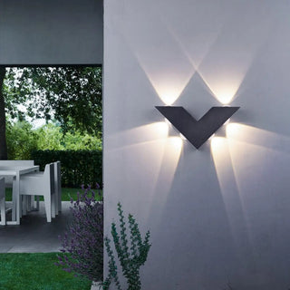 INSPIRE Outdoor Wall Light – Contemporary Inspirational Exterior Lamp