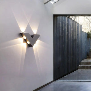 INSPIRE Contemporary Exterior Lamp – Inspirational Modern Outdoor Wall Light