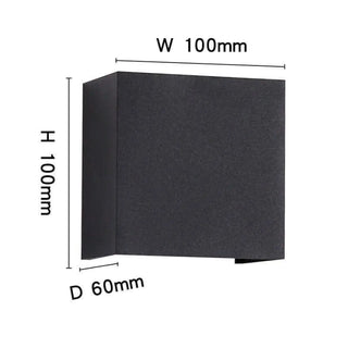 SUN Contemporary Certified IP65 Outdoor Lamp – Waterproof Exterior Wall Light