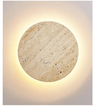 RINATA Natural Stone Outdoor Luminaire – Modern Waterproof Exterior Wall Light
