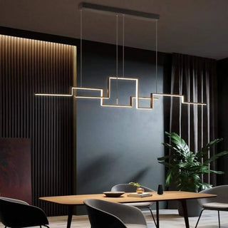GEOMET Modern Geometric Ceiling Light – view 3