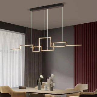 GEOMET Modern Geometric Ceiling Light – view 5