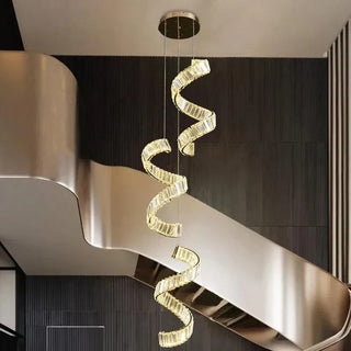 Gold Crystal Chandelier – Elegant Modern Lighting With Remote Control & Adjustable Intensity