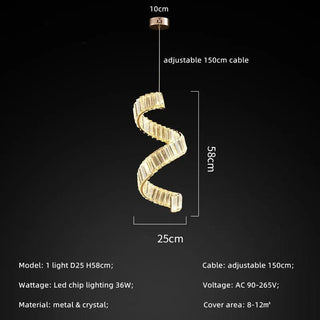 Gold Crystal Chandelier – Elegant Modern Lighting With Remote Control & Adjustable Intensity