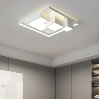 DERMOTER Contemporary Modern Ceiling Light – Geometric Designer Fixture