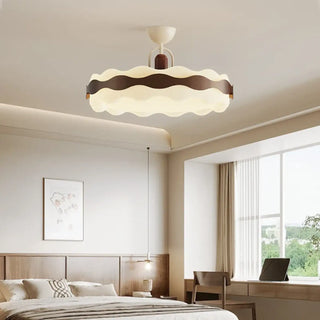 WAVEA Organic Wave Effect Contemporary Ceiling Light – view 4