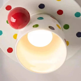 BODIAN Polka Dot Interior Ceiling Light – Playful Cup-Shaped Design Fixture