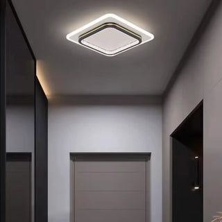 FORM LED Black or Gold Elegant Shapes Ceiling Light