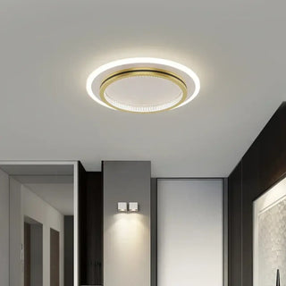 FORM LED Black or Gold Elegant Shapes Ceiling Light