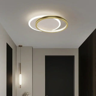 FORM LED Black or Gold Elegant Shapes Ceiling Light