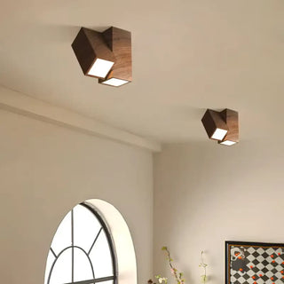 ELIOR Minimalist Wood Adjustable Ceiling Light – Contemporary Designer Fixture