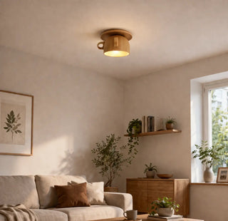 CUPPY Minimalist Cup-Shaped Ceiling Light – Designer Contemporary Fixture