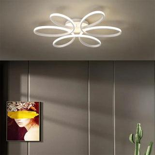 DARYNA Modern Minimalist LED Ceiling Light – Contemporary Flush Fixture