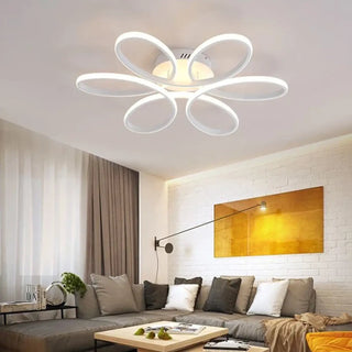 DARYNA Modern Minimalist LED Ceiling Light – Contemporary Flush Fixture